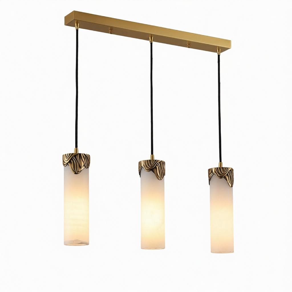 Aellenia C | Linear Alabaster Pendant Light - Modern Pendant Light | HomeCartel Philippines