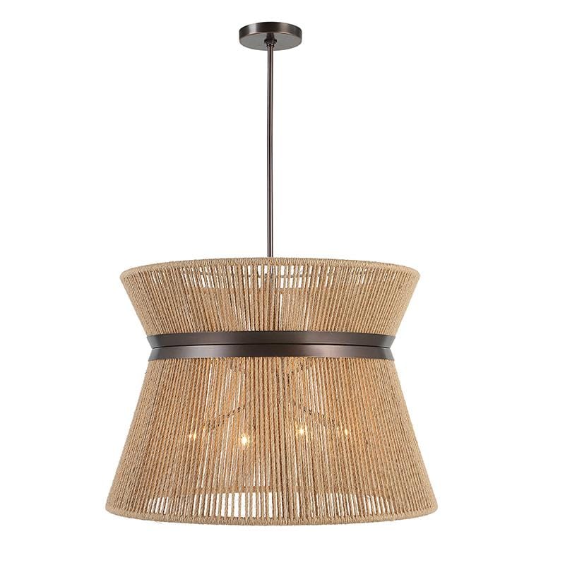 Baniqued | Drum Chandelier - Detail View #2 | HomeCartel