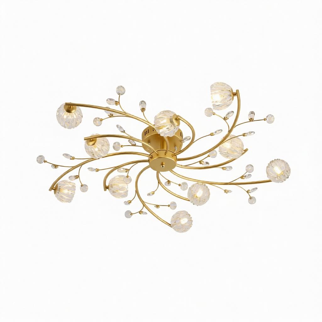 Dovynne | Semi Flush Mounted Light - Detail View #8 | HomeCartel