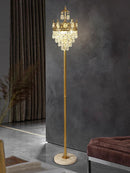 Duneira Une I Crystal Floor Lamp