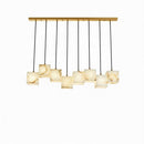Hallina | Linear Alabaster Pendant Light