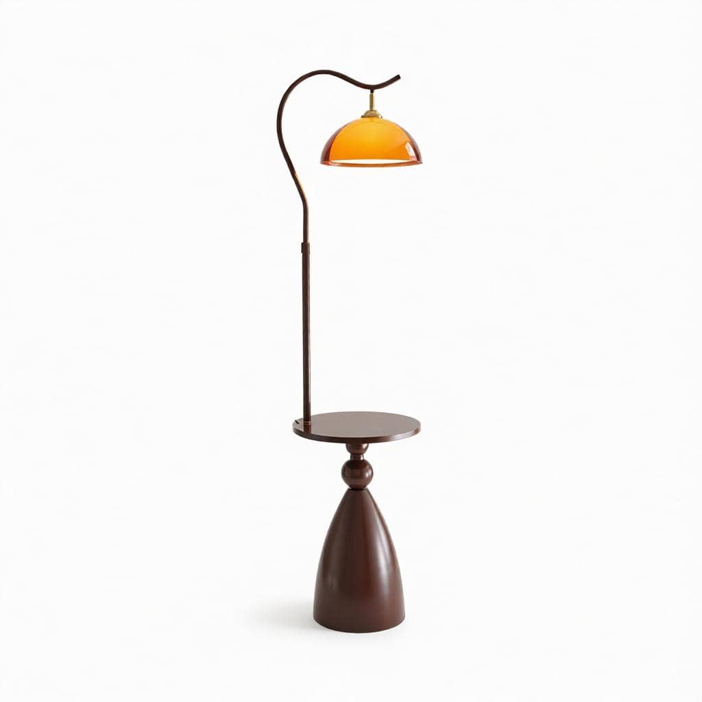 Ylivora C | Integrated Shelf Floor Lamp - Detail View #3 | HomeCartel