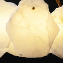 Xenavor E | Alabaster Semi Flush Mounted Light