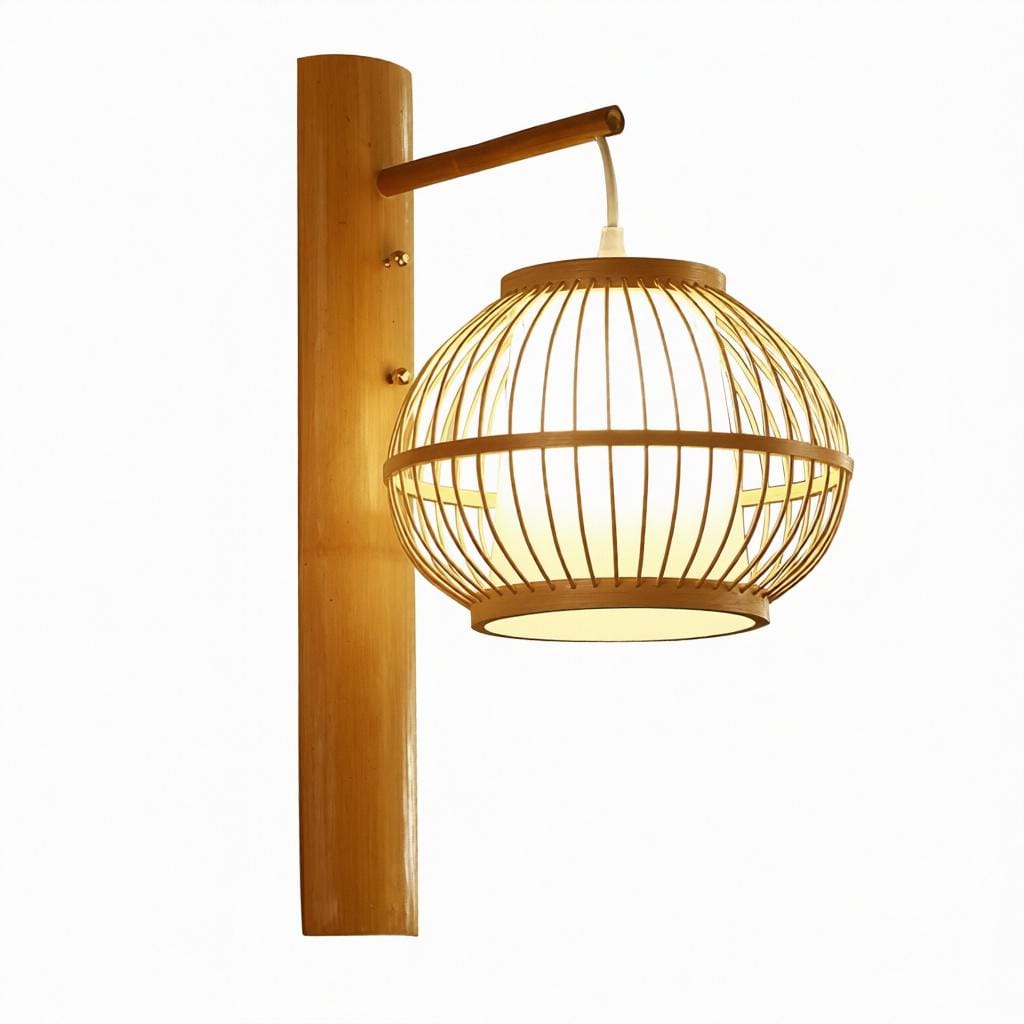 Saelis | Rattan Wall Light - Modern Wall Light | HomeCartel Philippines