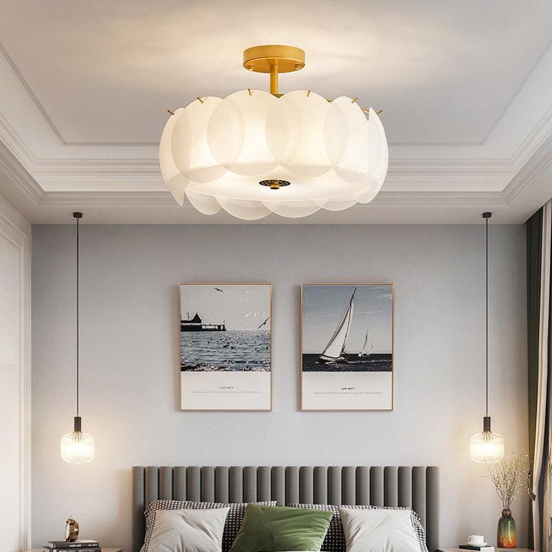 Venryssa | Semi Flush Mounted Light - Detail View #4 | HomeCartel
