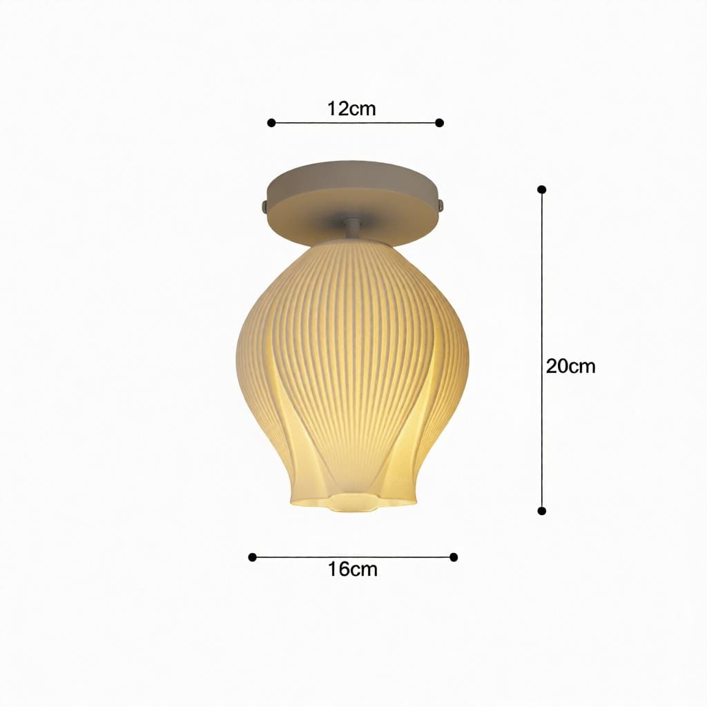 Halvern | Semi Flush Mounted Light - Detail View #10 | HomeCartel