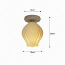 Halvern | Semi Flush Mounted Light