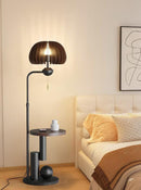 Raeloria | Integrated Shelf Floor Lamp