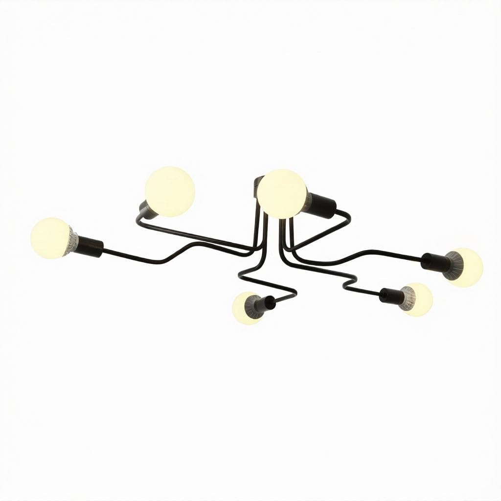 Vaeran | Semi Flush Mounted Light - Detail View #8 | HomeCartel