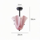 Lyrenveil A I Semi Flush Mounted Light
