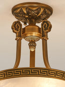 Nylissen C | Semi Flush Mounted Light
