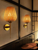 Telya | Rattan Wall Light