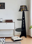 Melvarae | Integrated Shelf Floor Lamp