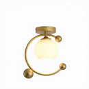 Tanin Une | Semi Flush Mounted Light