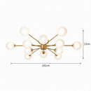 Teyrani | Semi Flush Mounted Light
