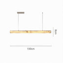 Fenvarethil | Linear Alabaster Pendant Light