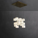 Dorvalyn B | Alabaster Cluster Chandelier