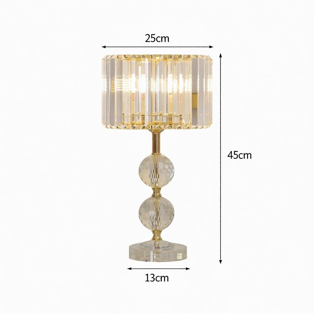 Ildenre Deux I Crystal Table Lamp - Detail View #5 | HomeCartel