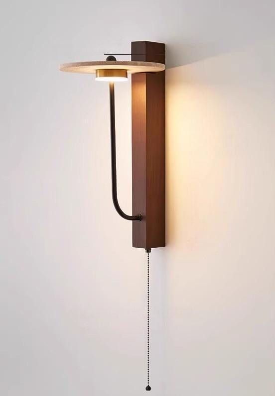 Selvarin | Travertine Wall Light - Detail View #2 | HomeCartel