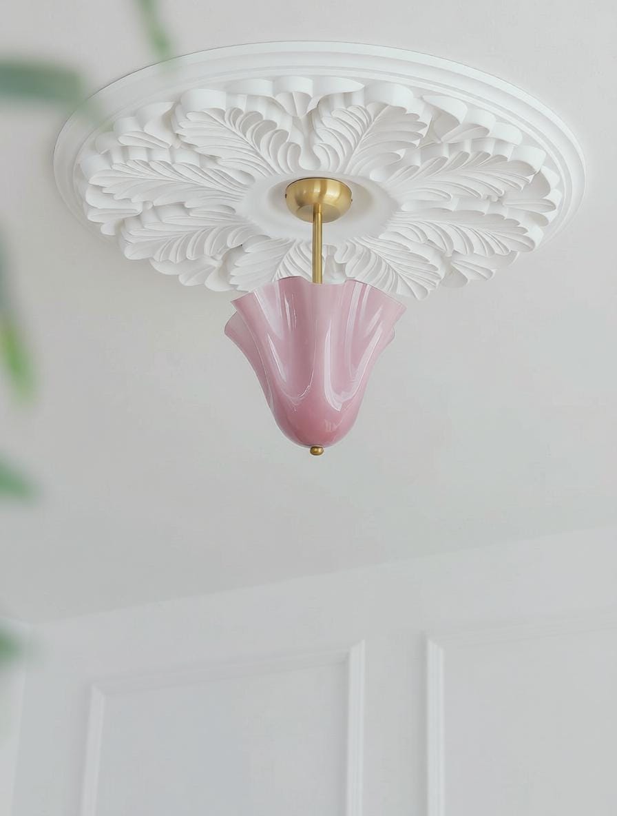 Lyrenveil B I Semi Flush Mounted Light - Detail View #3 | HomeCartel