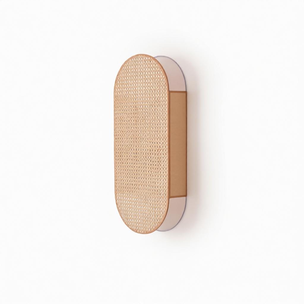 Dyran | Rattan Wall Light - Detail View #4 | HomeCartel