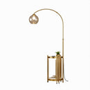 Fioretta A | Integrated Shelf Floor Lamp