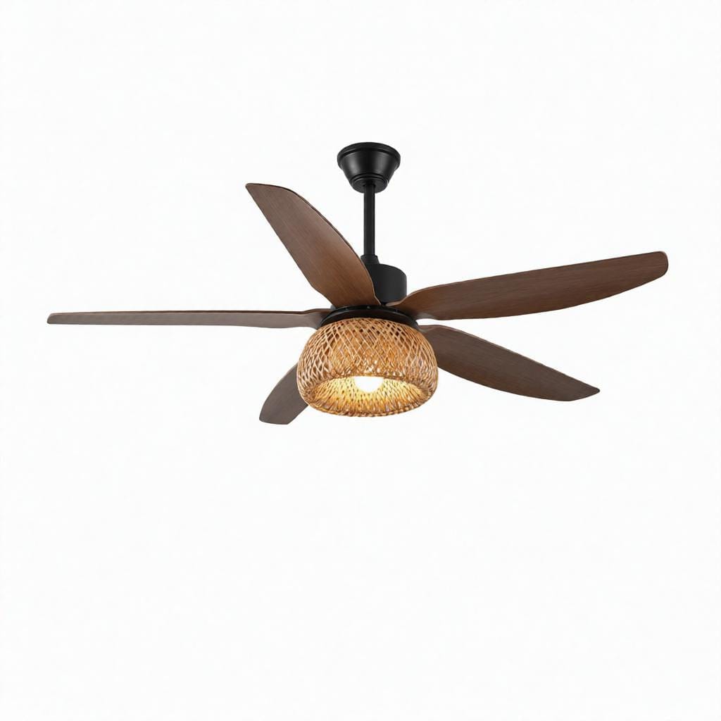 Fendrel | Outdoor Lighted Ceiling Fan - Detail View #6 | HomeCartel