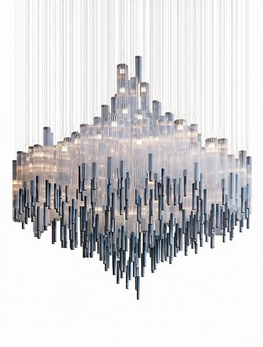 Orlanyra I Cluster Chandelier - Detail View #9 | HomeCartel