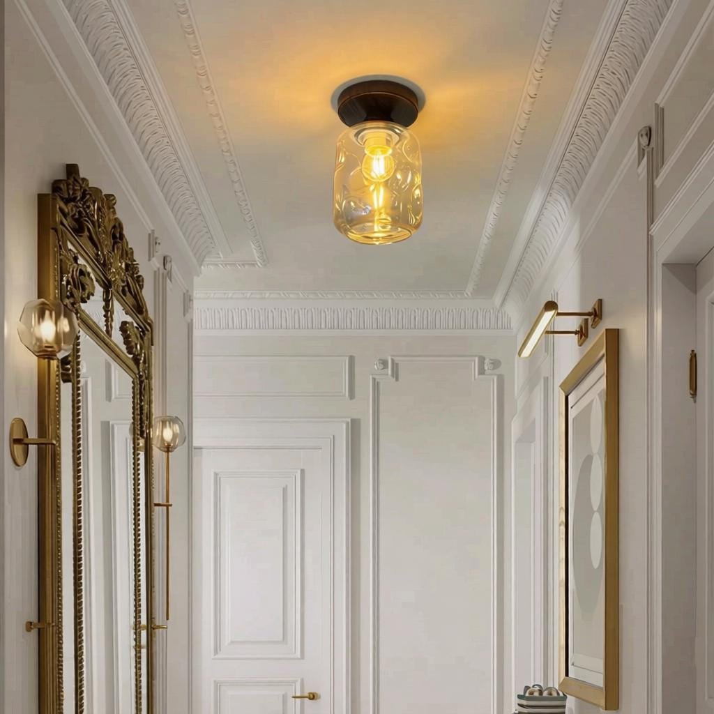 Endil Une | Semi Flush Mounted Light - Detail View #2 | HomeCartel