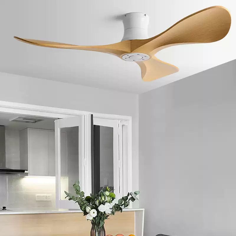 Delaurier | Low Profile Ceiling Fan - Detail View #2 | HomeCartel