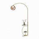 Florelle | Integrated Shelf Floor Lamp