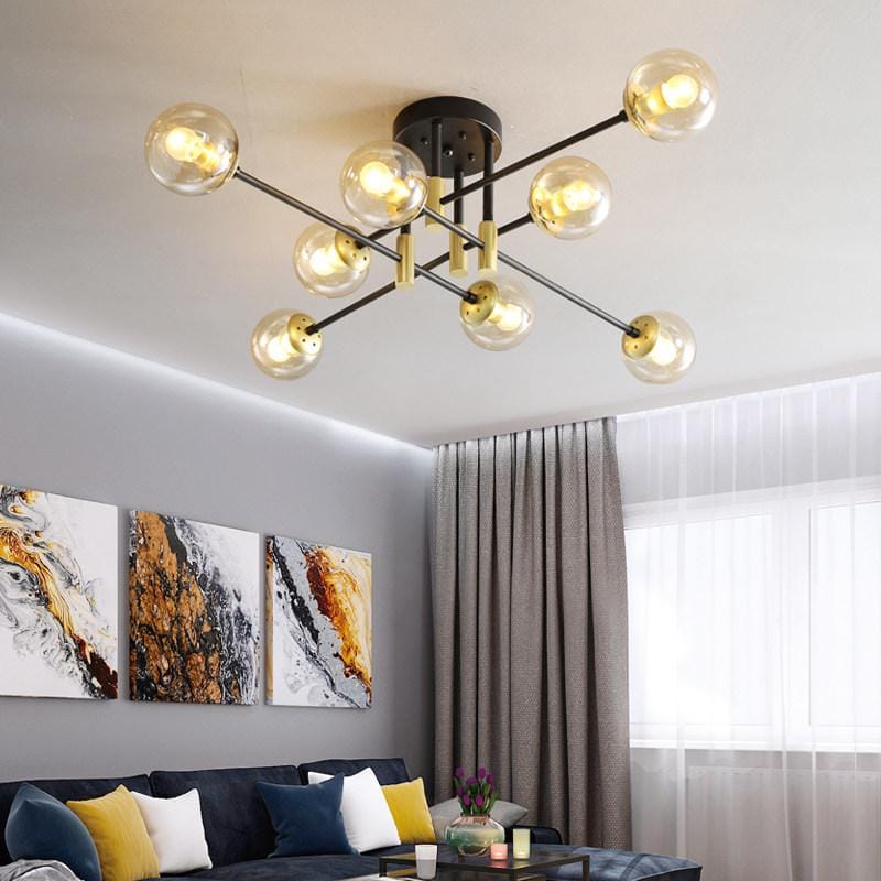 Elithrae 6 | Semi Flush Mounted Light - Detail View #2 | HomeCartel