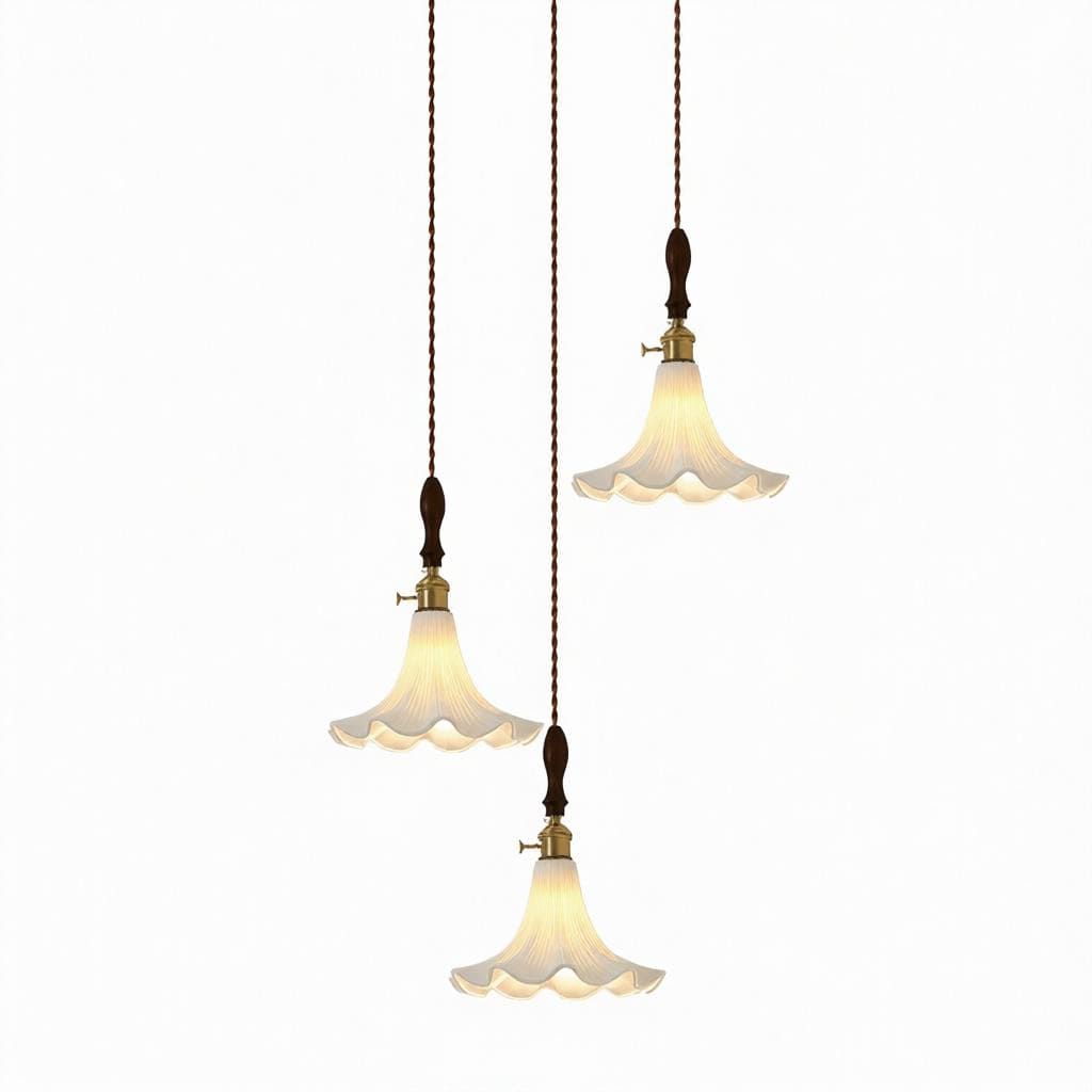 Havenfield | Wood Cluster Chandelier
