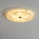 Bronnel Une | Alabaster Ceiling Mounted Light