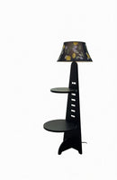 Melvarae | Integrated Shelf Floor Lamp