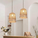 Brevia Deux | Rattan Pendant Light