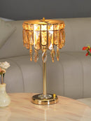 Syllarin Deux I Crystal Table Lamp