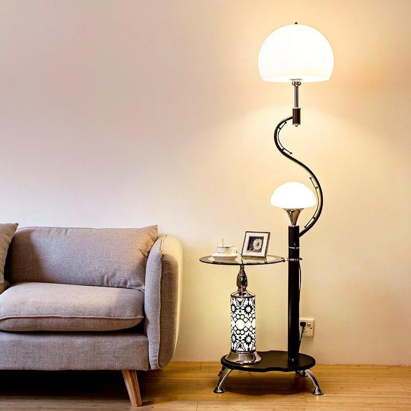 Sirella | Integrated Shelf Floor Lamp - Detail View #2 | HomeCartel