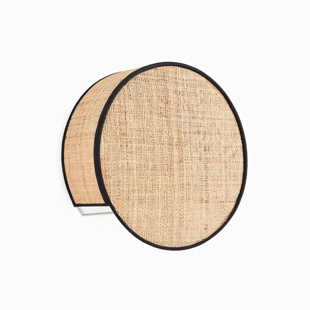 Elunor | Rattan Wall Light - Detail View #4 | HomeCartel
