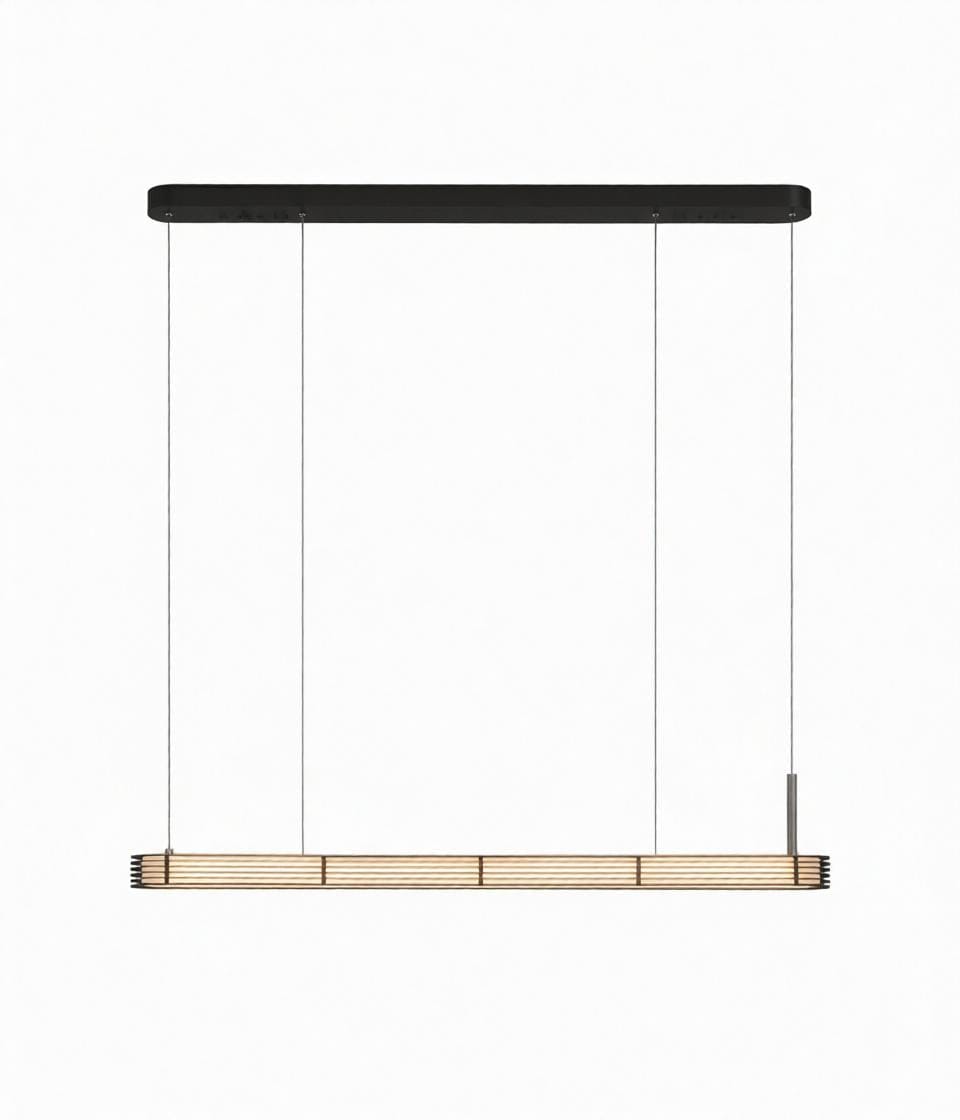 Giba A | Linear Chandelier - Detail View #2 | HomeCartel