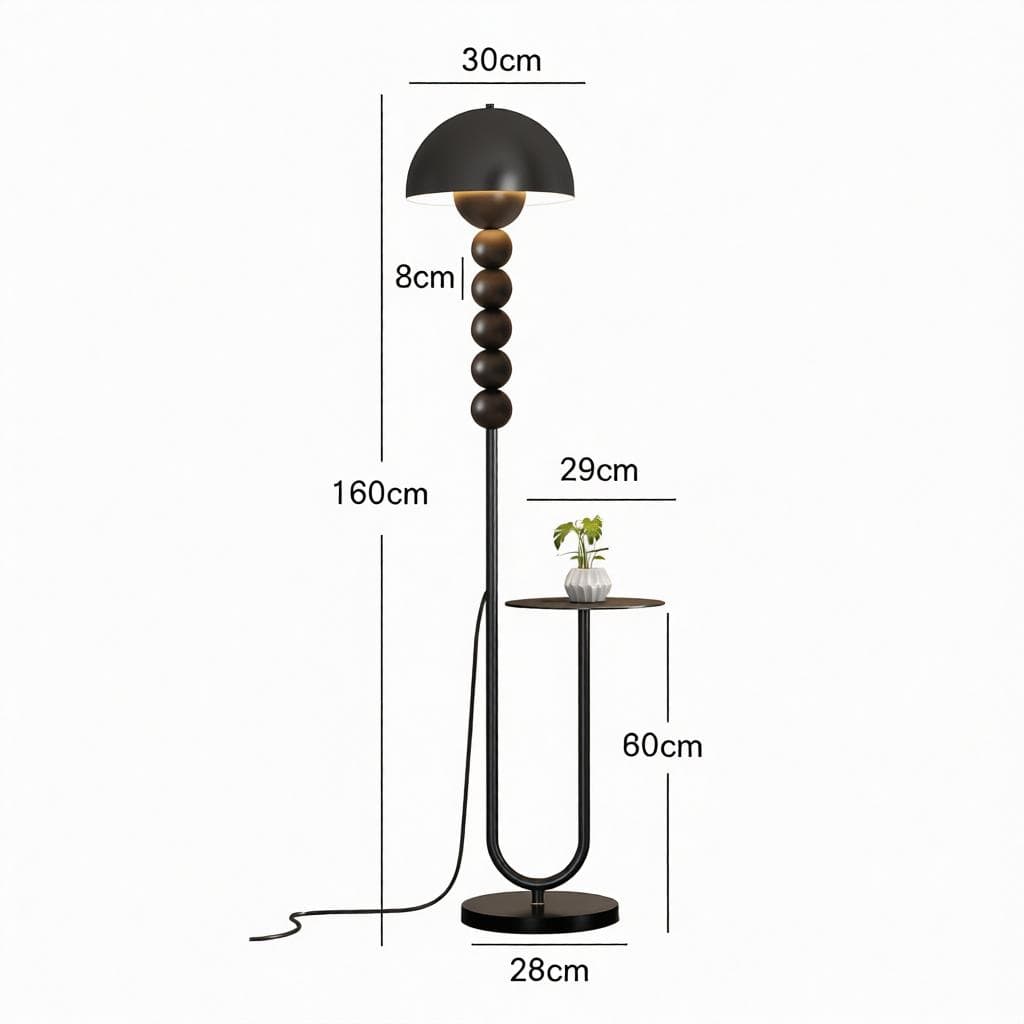 Ivellis | Integrated Shelf Floor Lamp - Detail View #7 | HomeCartel