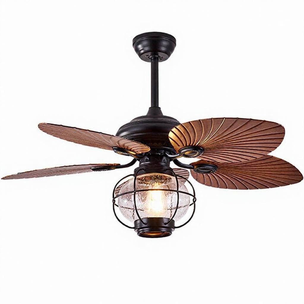 Nyric | Outdoor Lighted Ceiling Fan - Modern Outdoor Ceiling Fan | HomeCartel Philippines