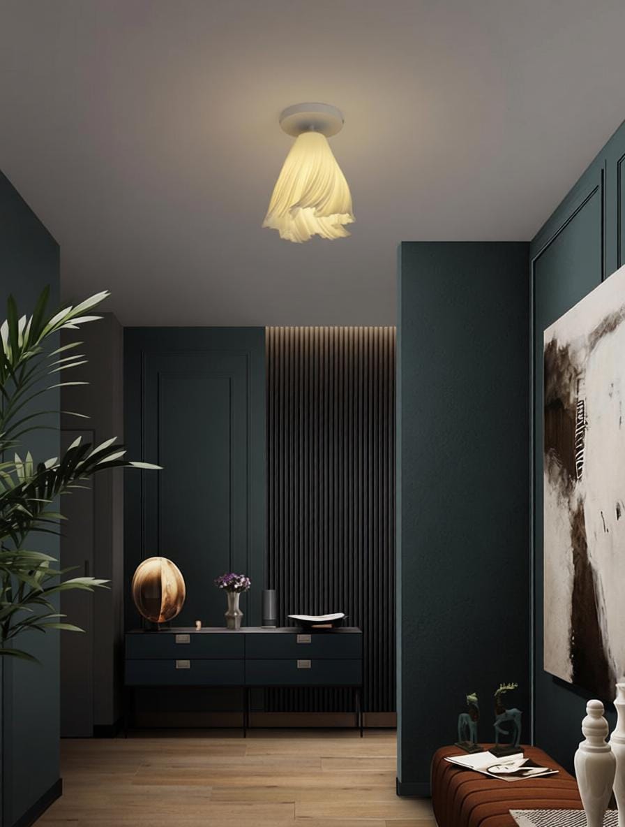 Halvern | Semi Flush Mounted Light - Detail View #4 | HomeCartel