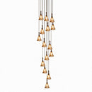 Sylvoria | Wood Cluster Chandelier