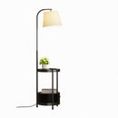 Virethyn | Integrated Shelf Floor Lamp