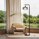 Rhanessa | Integrated Shelf Floor Lamp