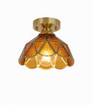 Terinor Deux | Semi Flush Mounted Light