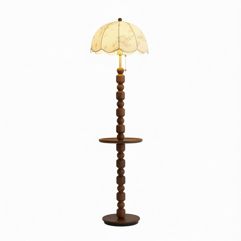 Prelyra Aon | Integrated Shelf Floor Lamp - Detail View #3 | HomeCartel