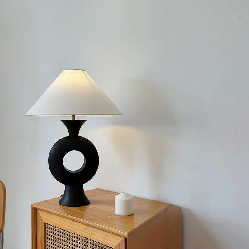 Rogallie | Shaded Table Lamp - Detail View #2 | HomeCartel