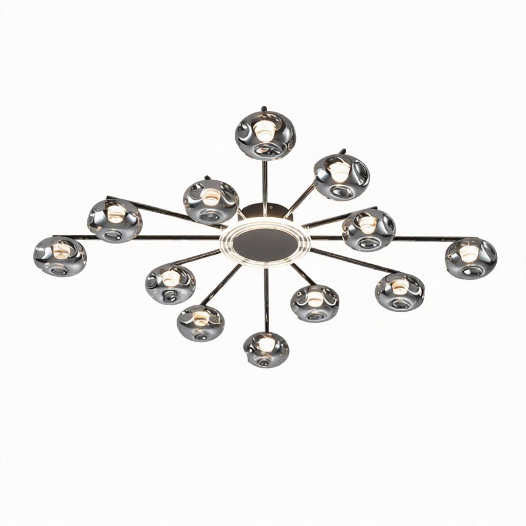 Elivren | Semi Flush Mounted Light - Detail View #4 | HomeCartel